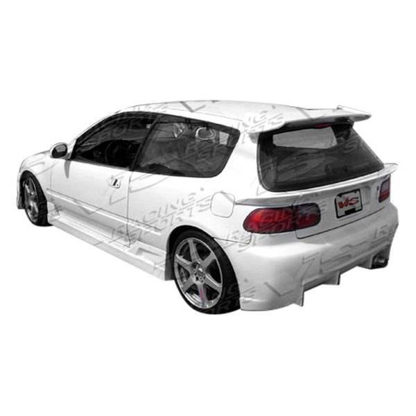 1992-1995 Honda Civic Hatchback TSC Style FRP Primer Full Kit-2