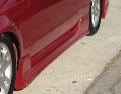 1992-1995 Honda Civic Hatchback TSC 2 Style FRP Primer Full Kit-3