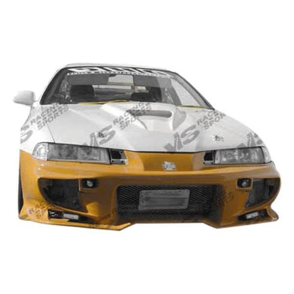 1992-1996 Honda Prelude 2 doors Invader 3 Style FRP Primer Front Bumper-1