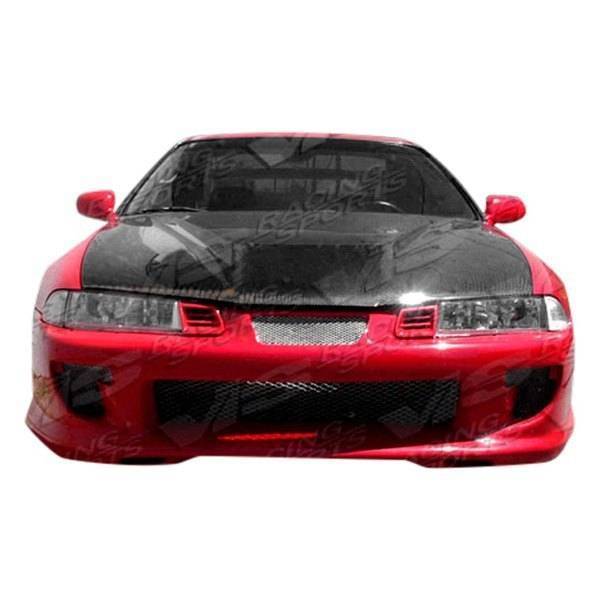 1992-1996 Honda Prelude 2 doors KOMBAT Style FRP Primer Front Bumper-2