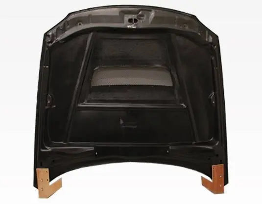 1992-2000 Lexus SC300 SC400 2 doors V Line Style Carbon Fiber Black Hood-4