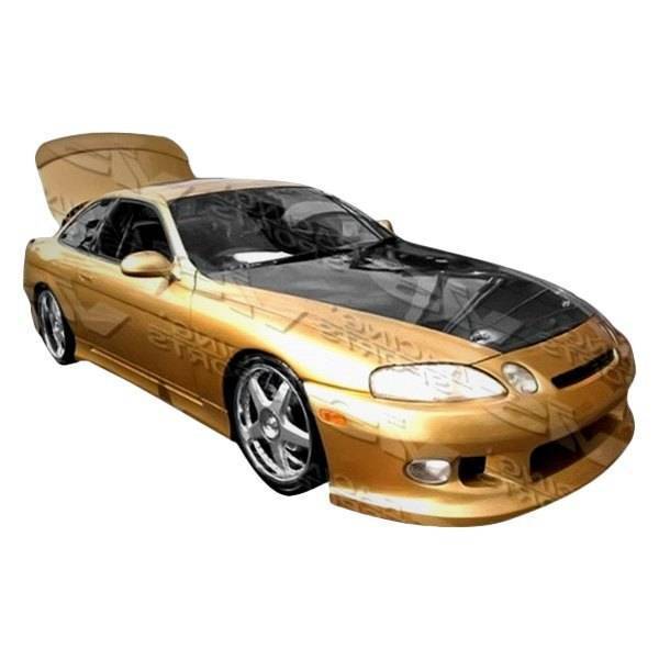 1992-2000 Lexus SC300 SC400 2 doors V Speed Style FRP Primer Front Bumper-1