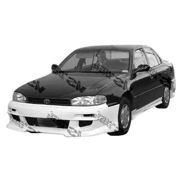 1992-1996 Toyota Camry 4 doors Cyber 1 Style FRP Primer Side Skirts-1