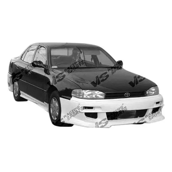 1992-1996 Toyota Camry 4 doors OEM Style Carbon Fiber Black Hood-1