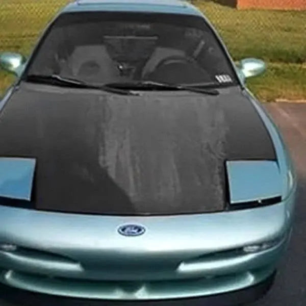 1993-1997 Ford Probe 2 doors OEM Style Carbon Fiber Black Hood-1