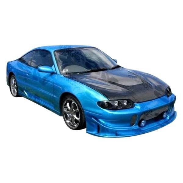 1993-1997 Mazda MX6 2 doors TSC Style FRP Primer Front Bumper-1