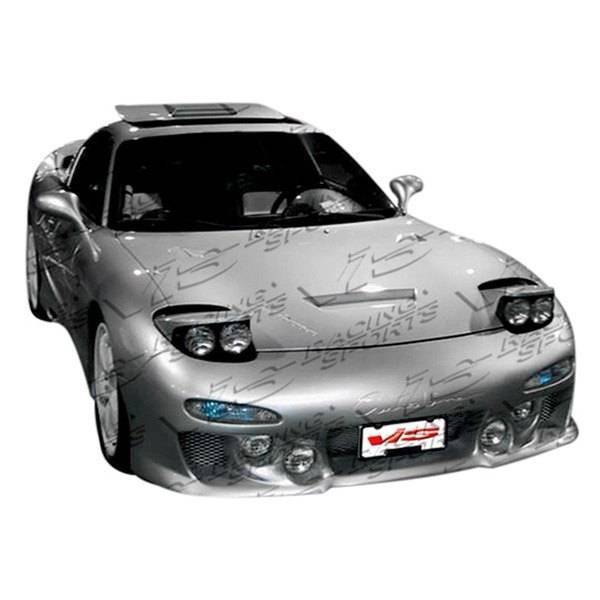 1993-1997 Mazda RX7 2 doors KS Style FRP Primer Front Bumper-1