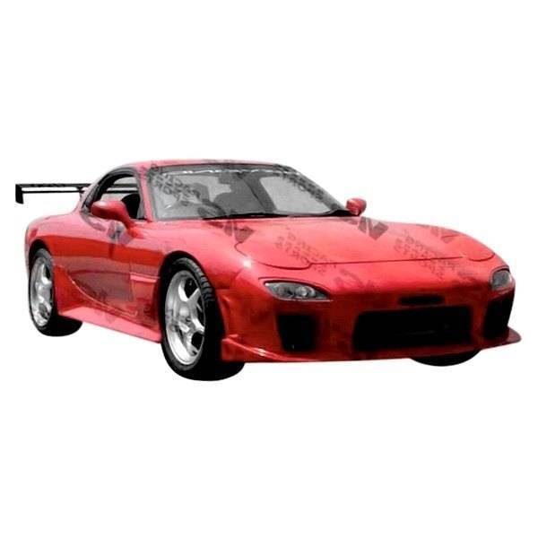 1993-1997 Mazda RX7 2 doors MAGNUM Style FRP Primer Front Bumper-1
