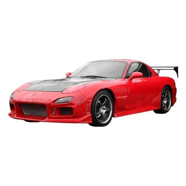 1993-1997 Mazda RX7 2 doors MAGNUM Style FRP Primer Side Skirts-1
