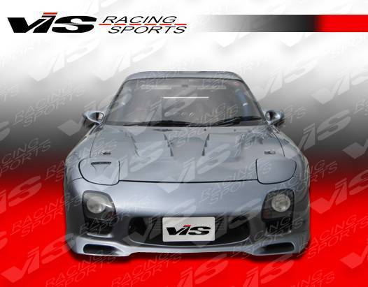 1993-1997 Mazda RX7 2 doors RE 2 Style FRP Primer Front Bumper-1