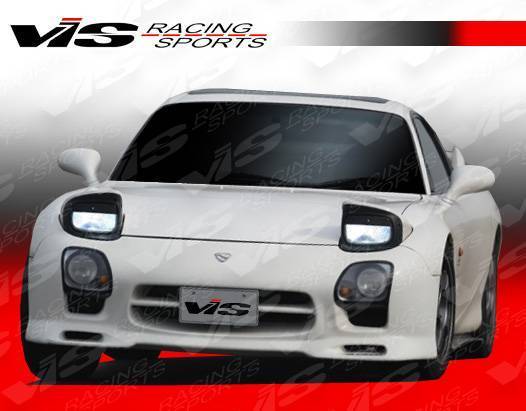 1993-1997 Mazda RX7 2 doors RE 2 Style FRP Primer Front Bumper-3