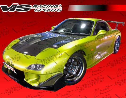 1993-1997 Mazda RX7 2 doors FRP Primer WideBody-1