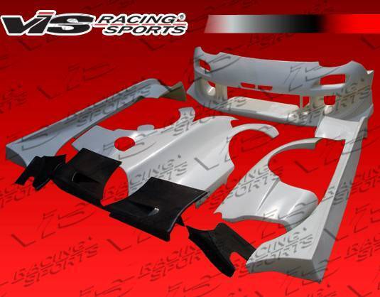 1993-1997 Mazda RX7 2 doors FRP Primer WideBody-4