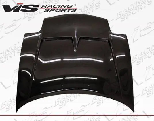 1993-1996 Mazda RX7 2 doors INVADER Style Carbon Fiber Black Hood-3