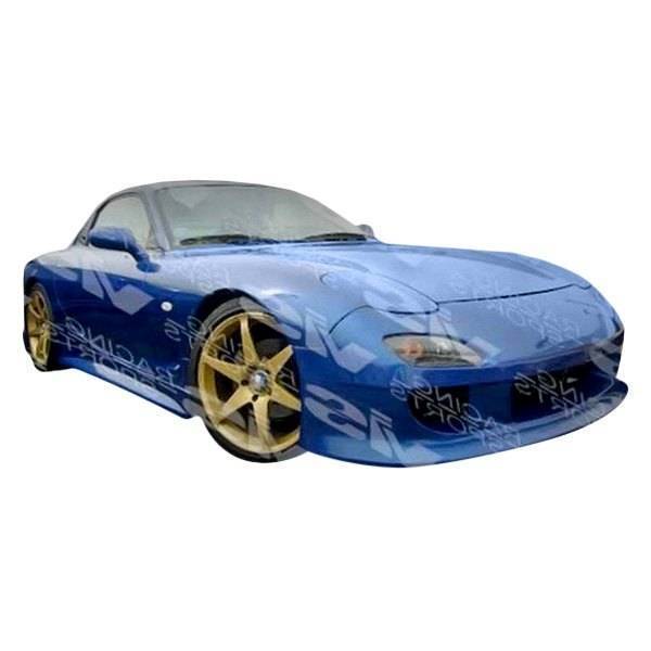 1993-1997 Mazda RX7 2 doors V Speed Style FRP Primer Front Bumper-1