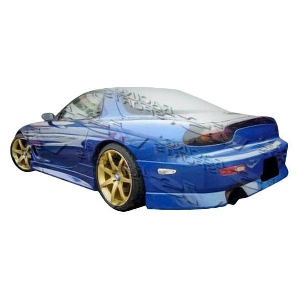 1993-1997 Mazda RX7 2 doors V Speed Style FRP Primer Rear Bumper-1