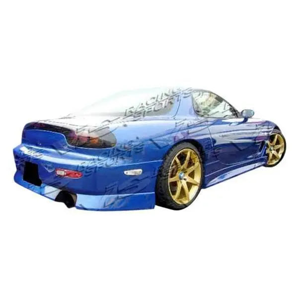1993-1997 Mazda RX7 2 doors V Speed Style FRP Primer Side Skirts-1