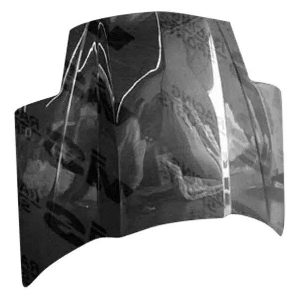 1993-1997 Pontiac Trans AM 2 doors Cowl Induction Style Carbon Fiber Black Hood-3