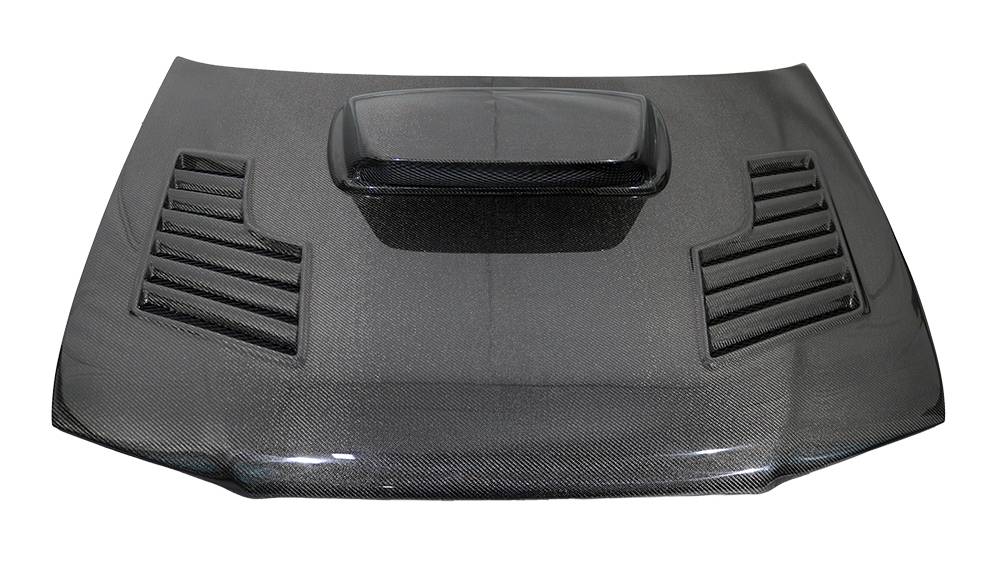 1993-2001 Subaru Impreza 2 doors 4 doors TRACER Style Carbon Fiber Black Hood-2