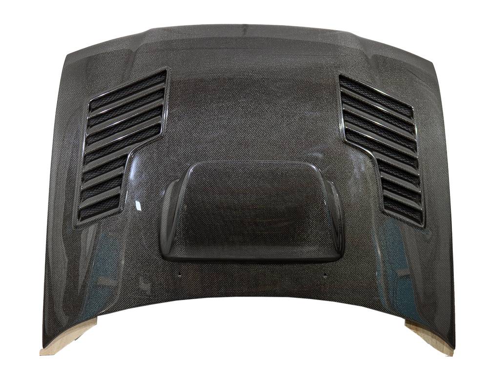 1993-2001 Subaru Impreza 2 doors 4 doors TRACER Style Carbon Fiber Black Hood-6