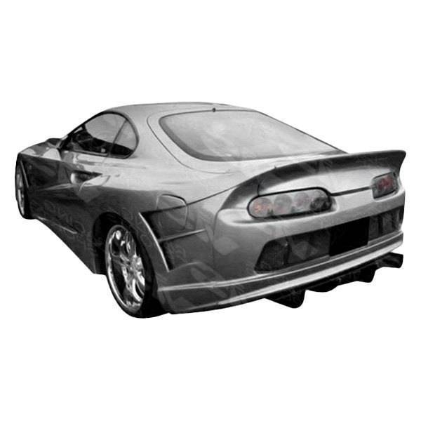 1993-1998 Toyota Supra 2 doors Alfa WB Style FRP Primer Rear Bumper-1