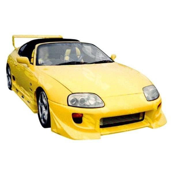 1993-1998 Toyota Supra 2 doors BATTLE Z Style FRP Primer Full Kit-1