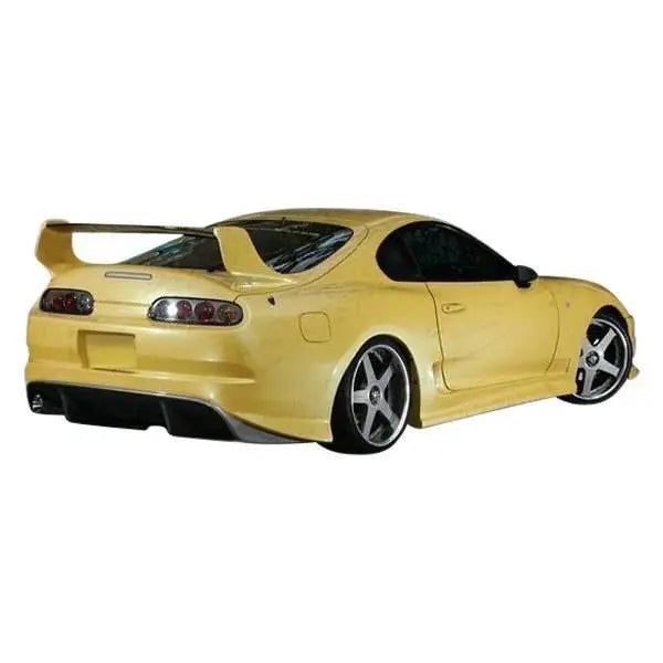 1993-1998 Toyota Supra 2 doors DEMON Style FRP Primer Side Skirts-1