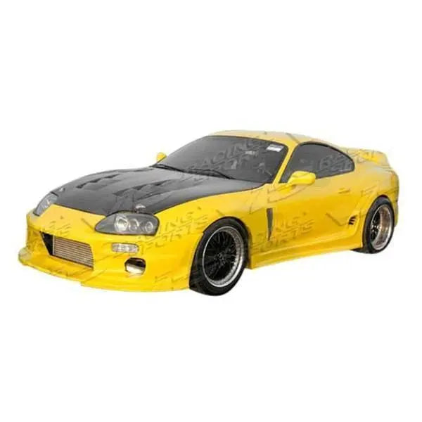 1993-1998 Toyota Supra 2 doors DEMON Style FRP Primer Side Skirts-2