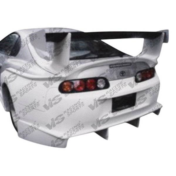 1993-1998 Toyota Supra 2 doors GT Widebody Style FRP Primer Rear Bumper-1