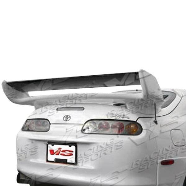 1993-1998 Toyota Supra 2 doors INVADER Style FRP Primer Spoiler-1
