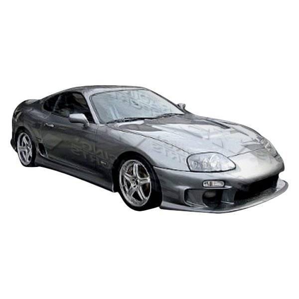 1993-1998 Toyota Supra 2 doors TERMINATOR Style FRP Primer Front Bumper-1
