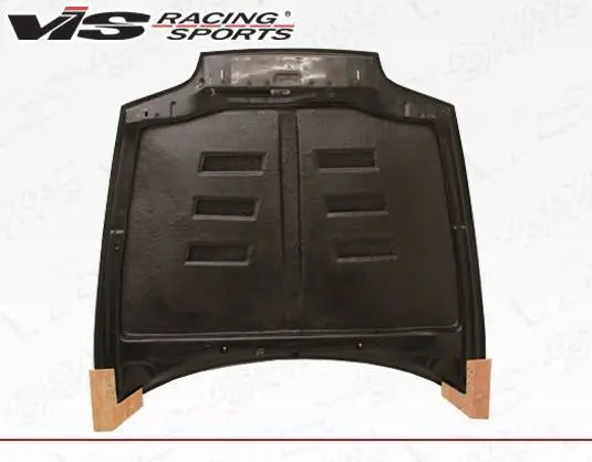 1993-1998 Toyota Supra 2 doors TERMINATOR Style Carbon Fiber Black Hood-4