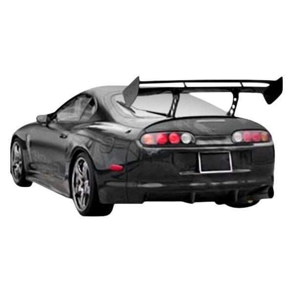 1993-1998 Toyota Supra 2 doors Techno R WB Style FRP Primer Rear Bumper-3
