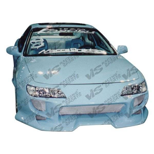 1994-2001 Acura Integra 2 doors CL Invader Style FRP Primer Front Bumper-1