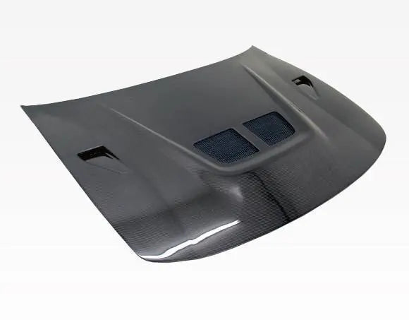 1994-2001 Acura Integra 2 doors 4 doors EVO Style Carbon Fiber Black Hood-1