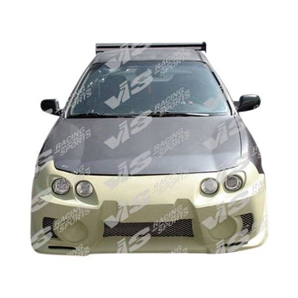 1994-1997 Acura Integra 2 doors 4 doors EVO 5 Style FRP Primer Front Bumper-1