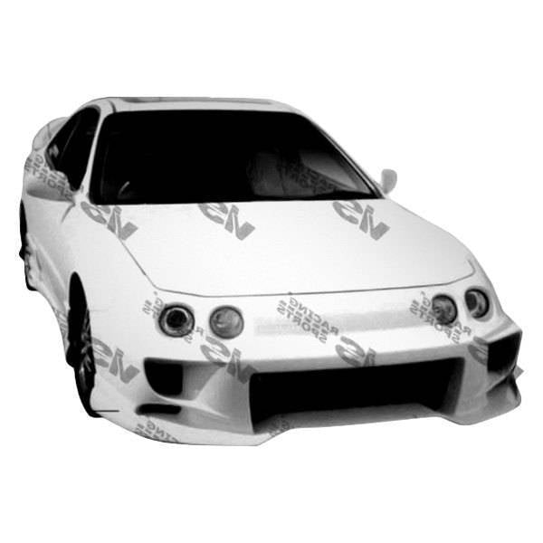 1994-1997 Acura Integra 2 doors 4 doors Invader 4 Style FRP Primer Front Bumper-1
