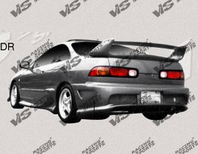 1994-1997 Acura Integra 2 doors KOMBAT Style FRP Primer Full Kit-3