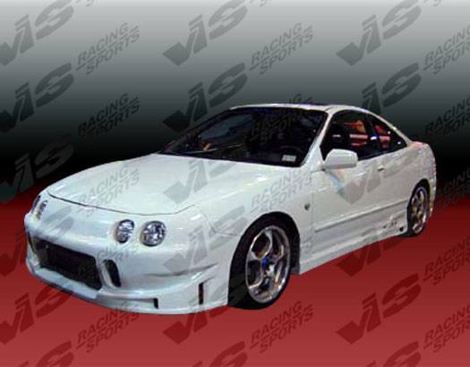 1994-1997 Acura Integra 2 doors TSC Style FRP Primer Full Kit-1