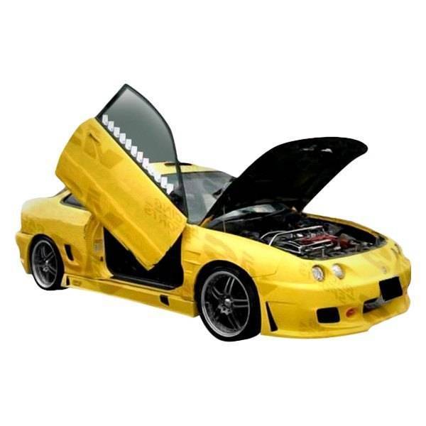 1994-1997 Acura Integra 2 doors 4 doors TSC 3 Style FRP Primer Front Bumper-2