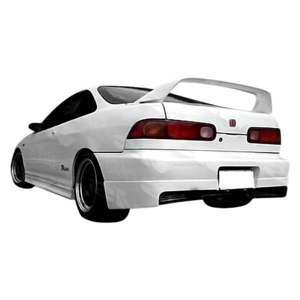 1994-1997 Acura Integra 4 doors STALKER Style FRP Primer Rear Lip-1