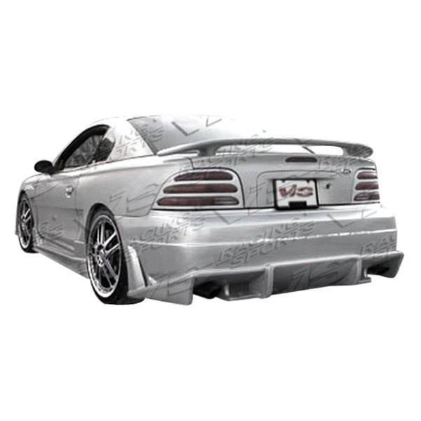 1994-1998 Ford Mustang 2 doors BALLISTIX Style FRP Primer Rear Bumper-1
