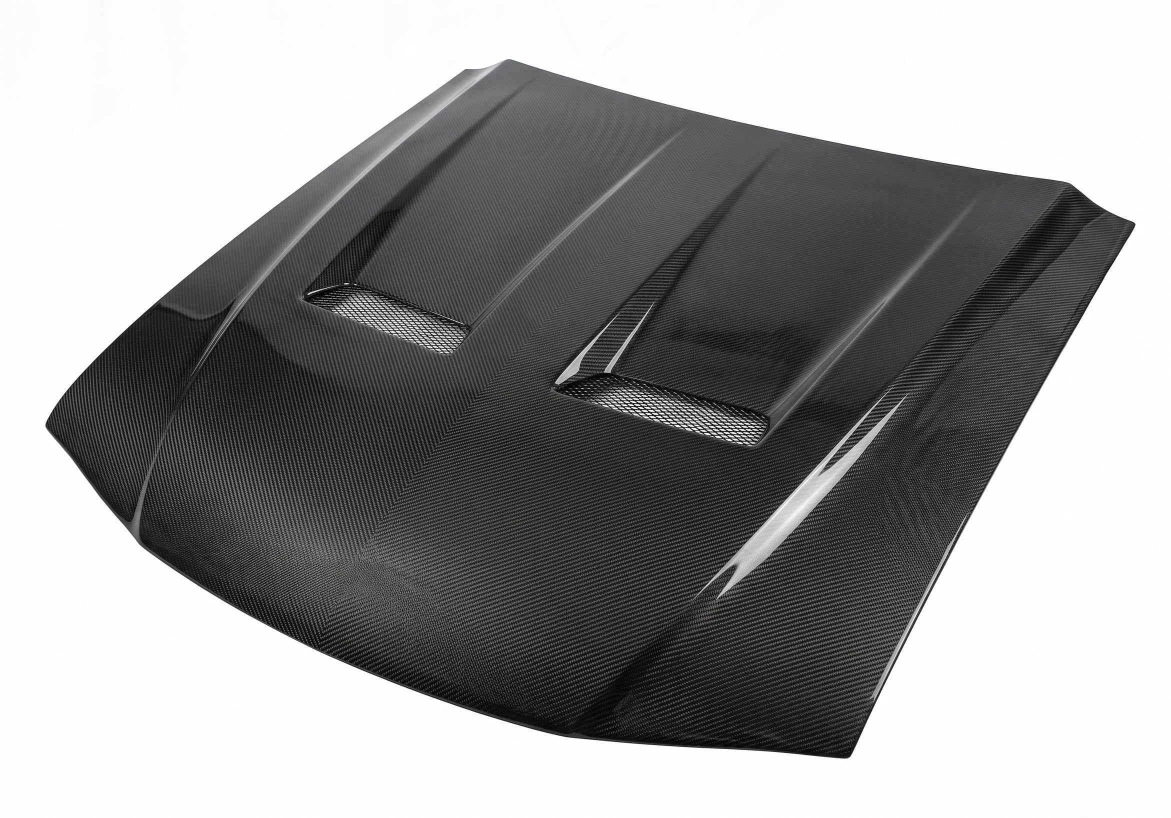 Carbon Fiber Hood Heat Extractor Style for Ford MUSTANG 2DR 1994-1998