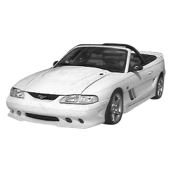 1994-1998 Ford Mustang 2 doors STALKER Style FRP Primer Full Kit-3