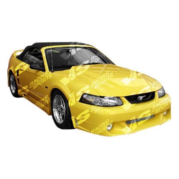 1994-1998 Ford Mustang 2 doors Stalker 2 Style FRP Primer Front Bumper-1