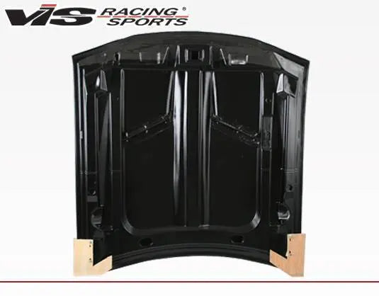 1994-1998 Ford Mustang 2 doors Stalker 2 Style Carbon Fiber Black Hood-4