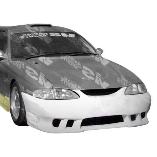 1994-1998 Ford Mustang 2 doors Stalker 3 Style FRP Primer Front Bumper-1