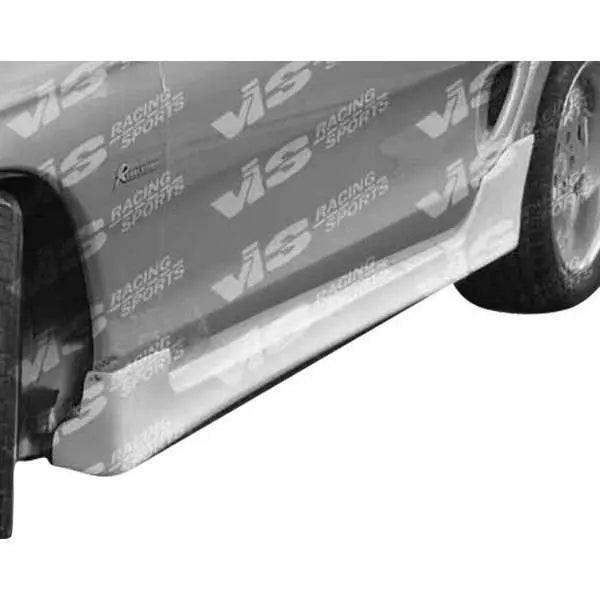 1994-1998 Ford Mustang 2 doors Stalker 3 Style FRP Primer Side Skirts-1
