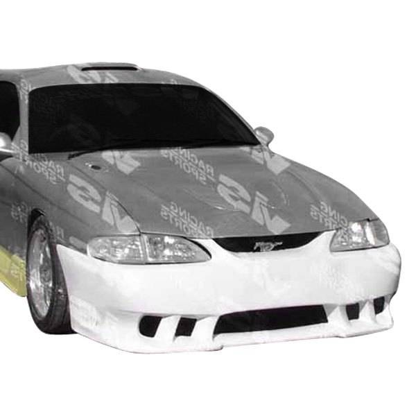 1994-1998 Ford Mustang 2 doors Stalker 3 Style FRP Primer Full Kit-1