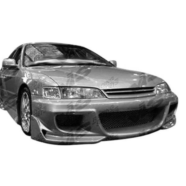 1994-1997 Honda Accord 2 doors 4 doors CYBER Style FRP Primer Front Bumper-1